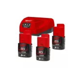 Milwaukee M12NRG-303 (12V Starterset)