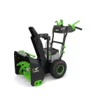EGO SNT2400E 61 cm zweistufiges Schneefräsen Kit inklusive 2x 7,5Ah Akku & 2x Schnellladegerät
