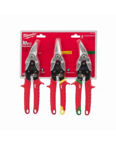 Milwaukee Blechschere Promo-Set (3-teilig)