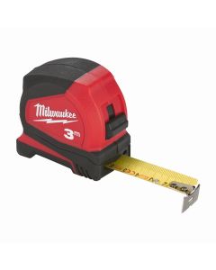 Milwaukee Pro-Compact Bandmaß 3 m (nicht-magnetisch, 16 mm breites Band)