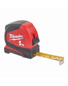 Milwaukee Pro-Compact Bandmaß 5 m (nicht-magnetisch, 19 mm breites Band)
