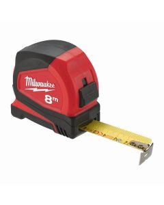 Milwaukee Pro-Compact Bandmaß 8 m (nicht-magnetisch, 25 mm breites Band)