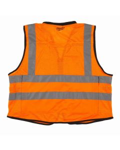 Milwaukee Premium Warnschutzweste orange (Gr&ouml;&szlig;e L/XL)