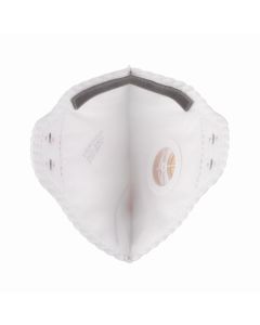Milwaukee FFP2 Einweg-Atemschutzmaske mit Ventil gefaltet (15er Pack)