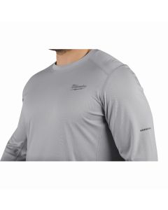 Milwaukee WWLSG-S (Langarmshirt Grau)